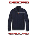 Polo Ralph Lauren Cotton Cable Half Zip
