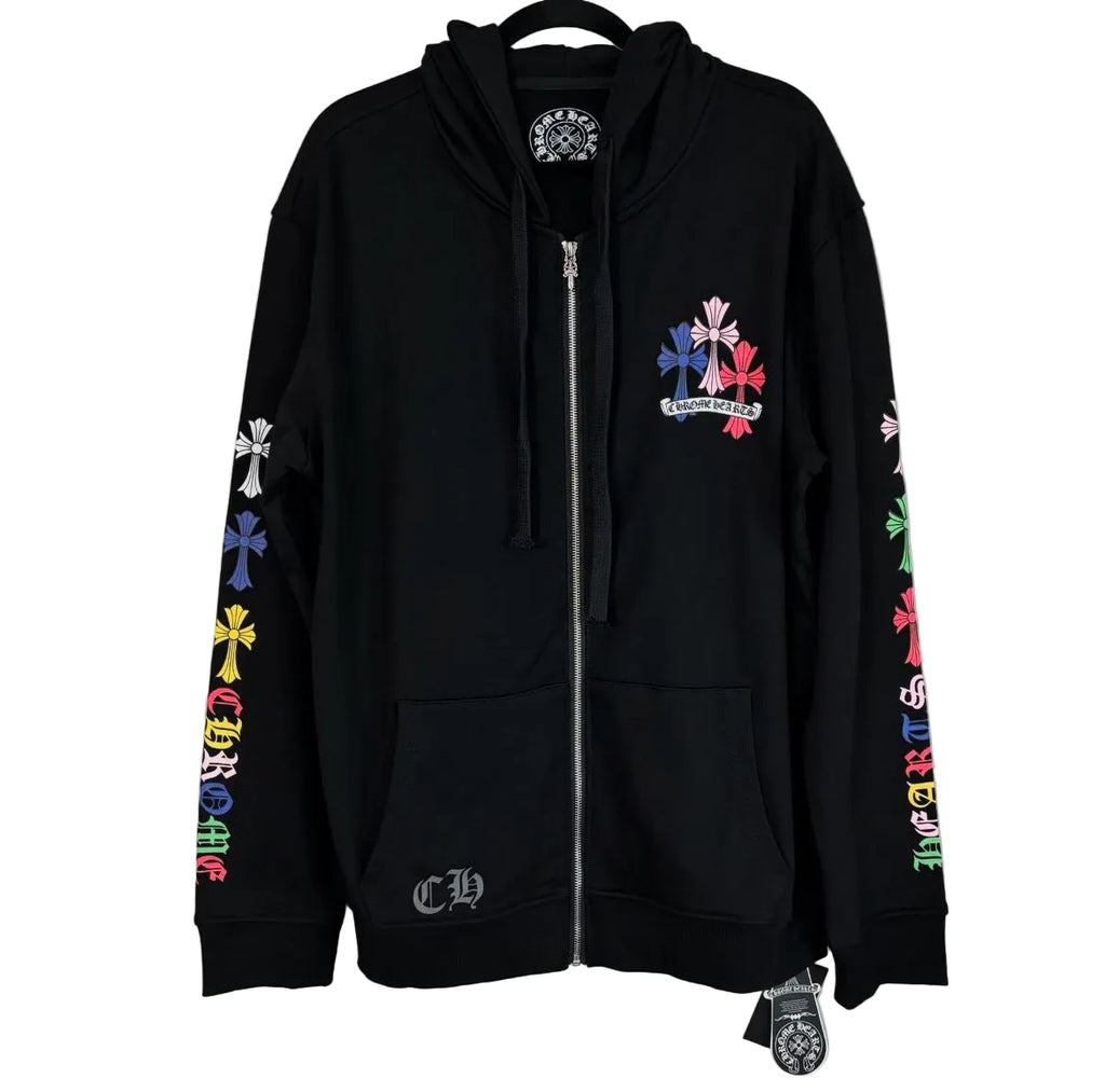 Chrome hearts zip-up hoodie