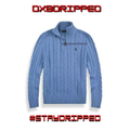 Polo Ralph Lauren Cotton Cable Half Zip