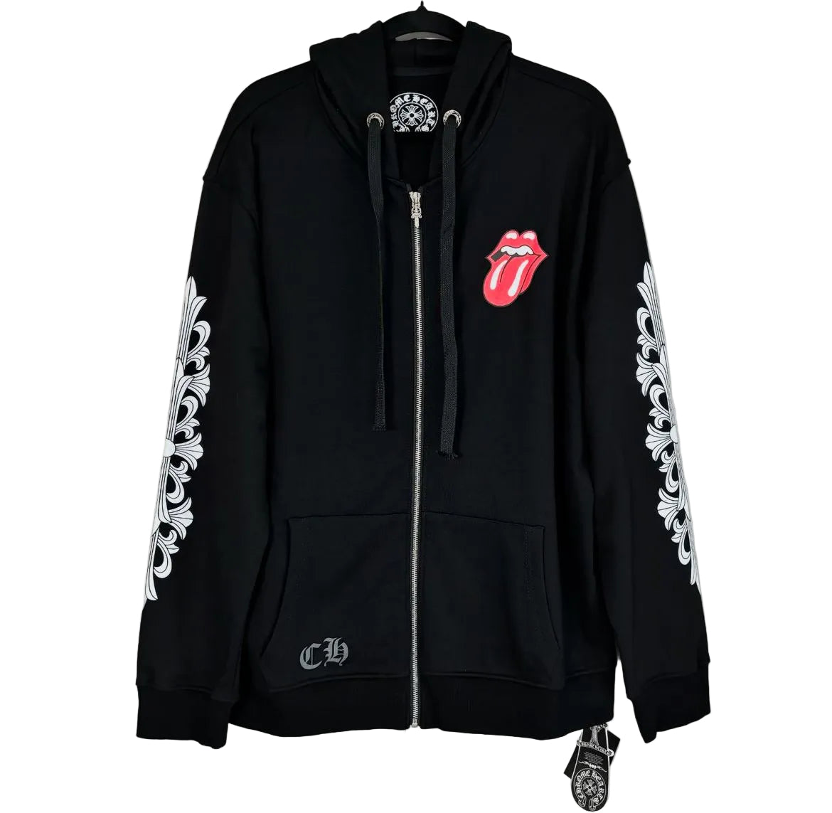 Chrome hearts zip-up hoodie